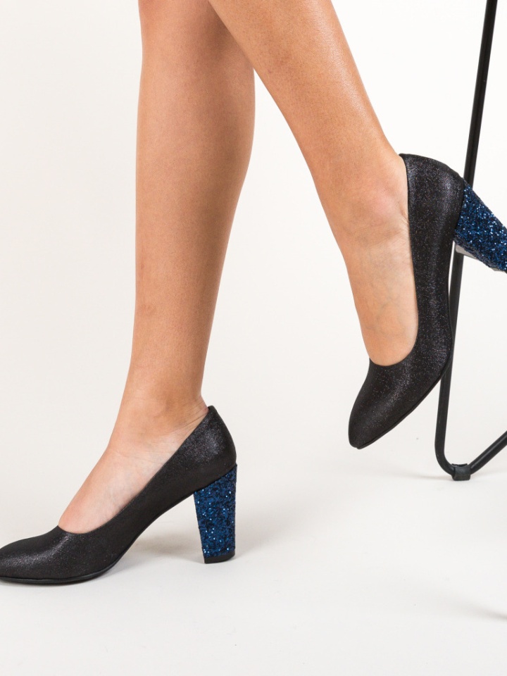 Scarpe da donna Nere Pomo - Img 5