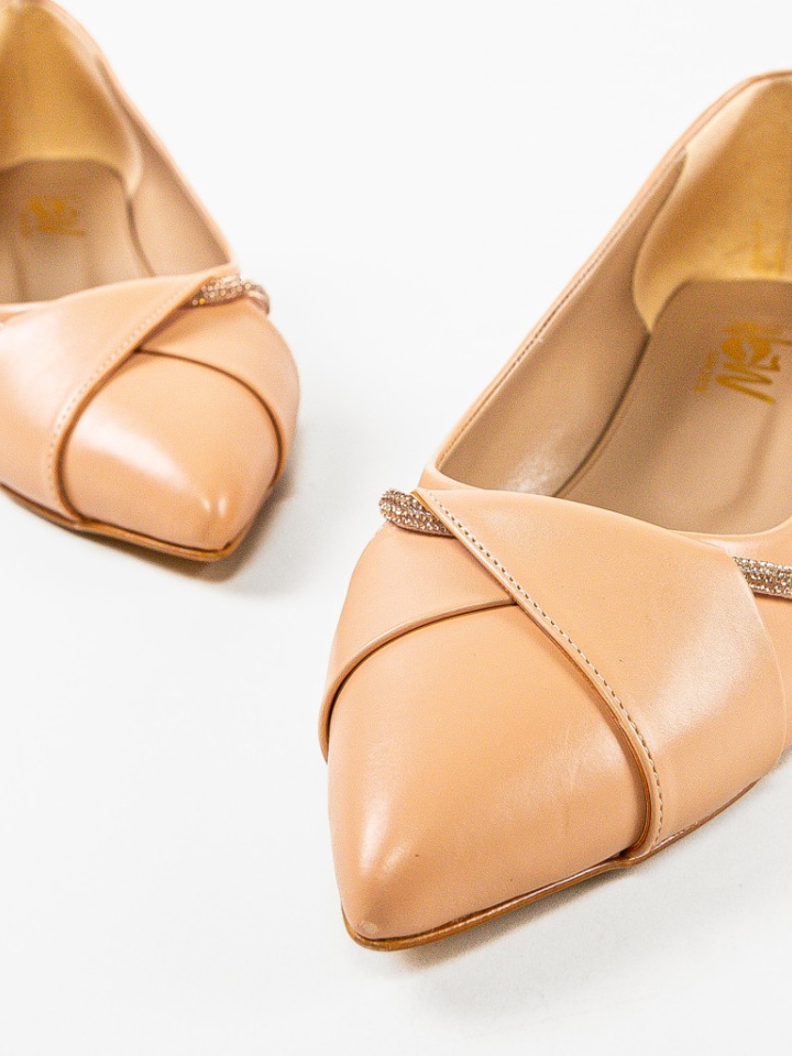 Scarpe da donna Nude Barysan - Img 4