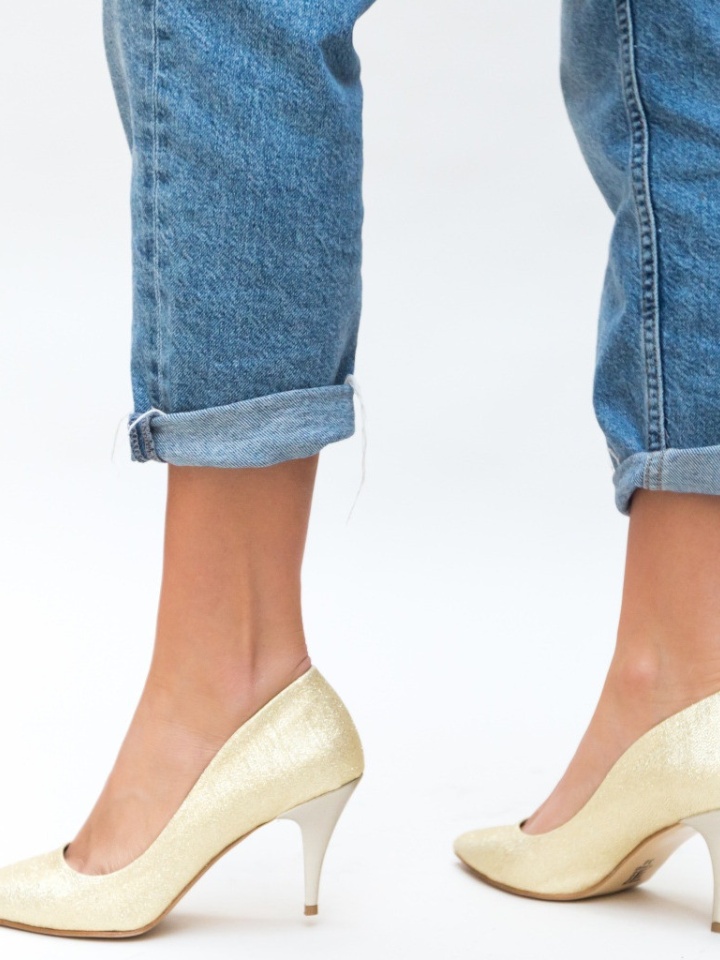 Scarpe da donna Oro Buhas - Img 7