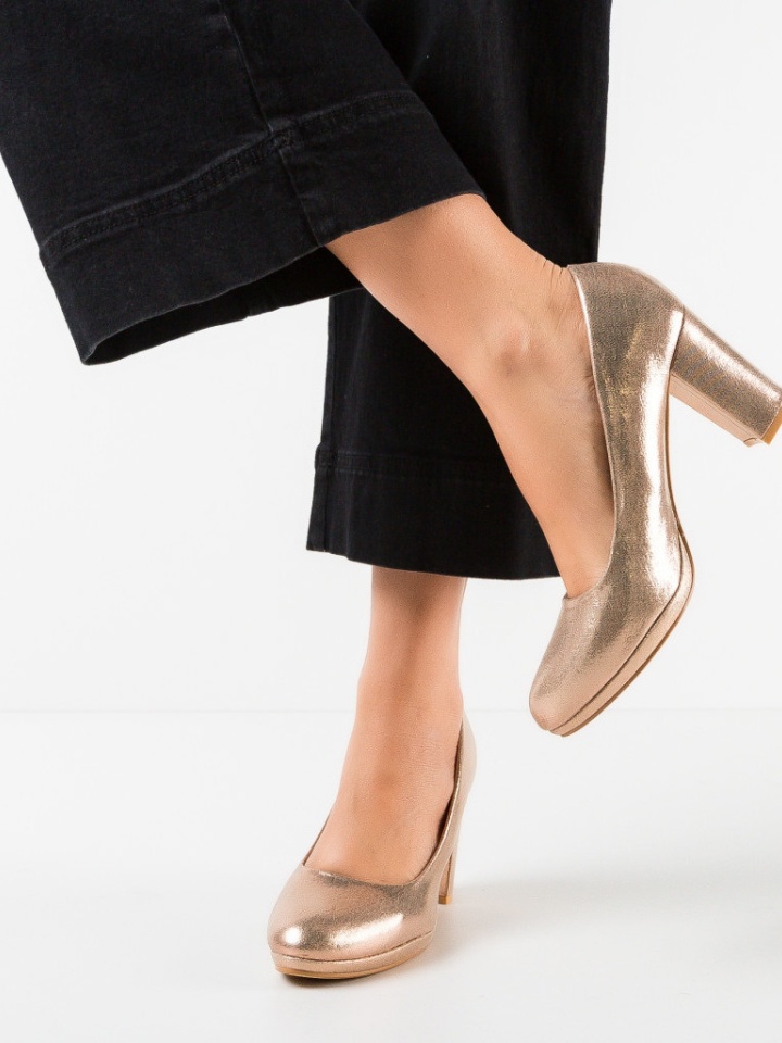 Scarpe da donna Oro Izpo - Img 3