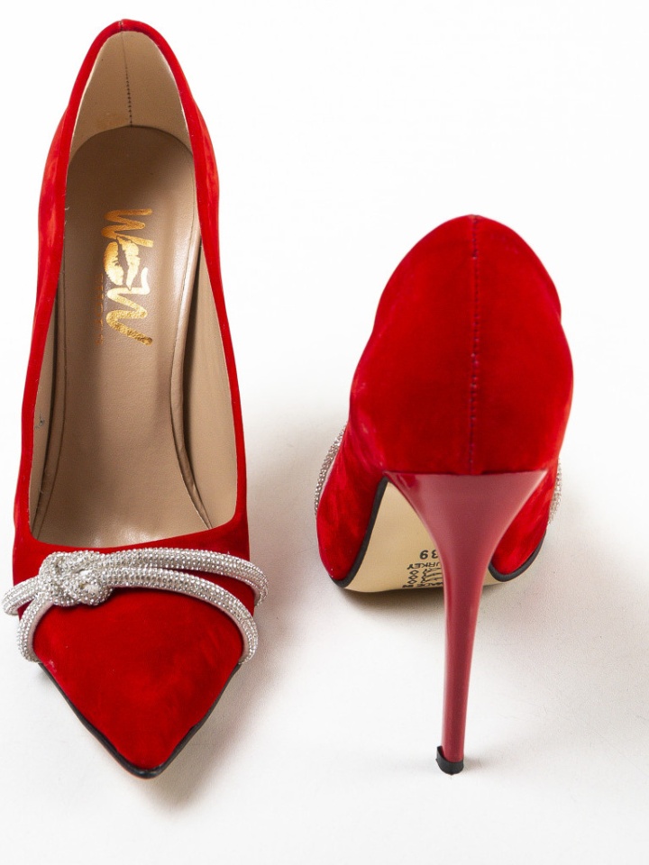 Scarpe da donna Rosse Casette - Img 6
