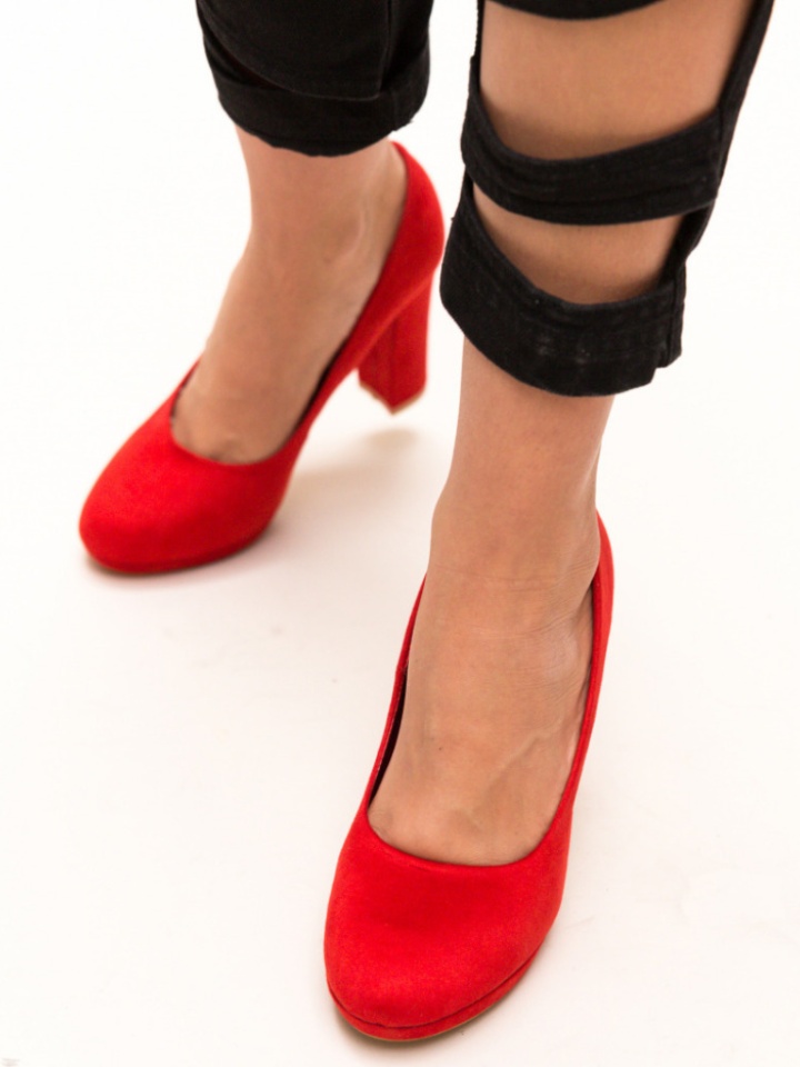 Scarpe da donna Rosse Dezgo - Img 3