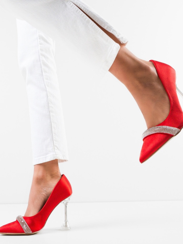 Scarpe da donna Rosse Farrah - Img 10