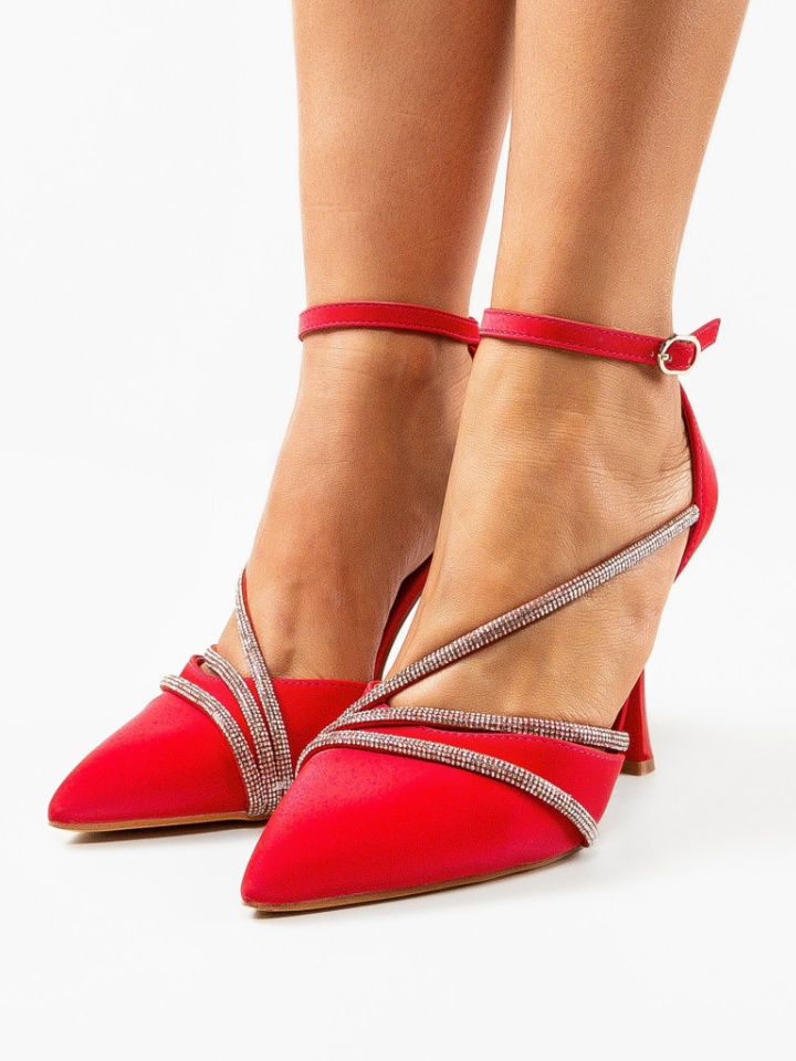 Scarpe da donna Rosse Fulber - Img 2