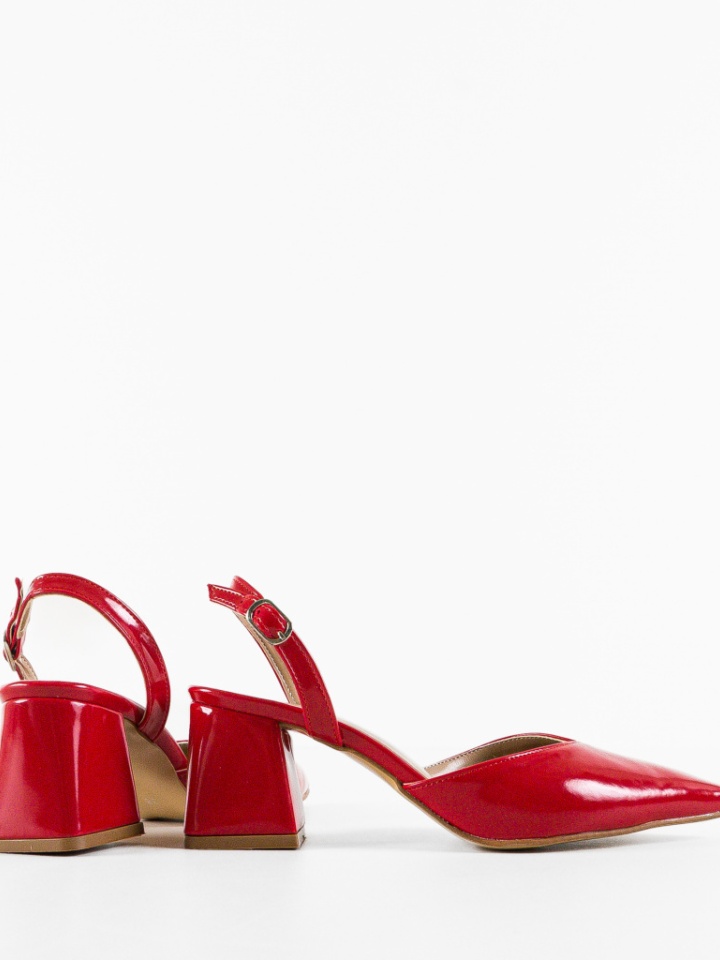 Scarpe da donna Rosse Hagra - Img 5