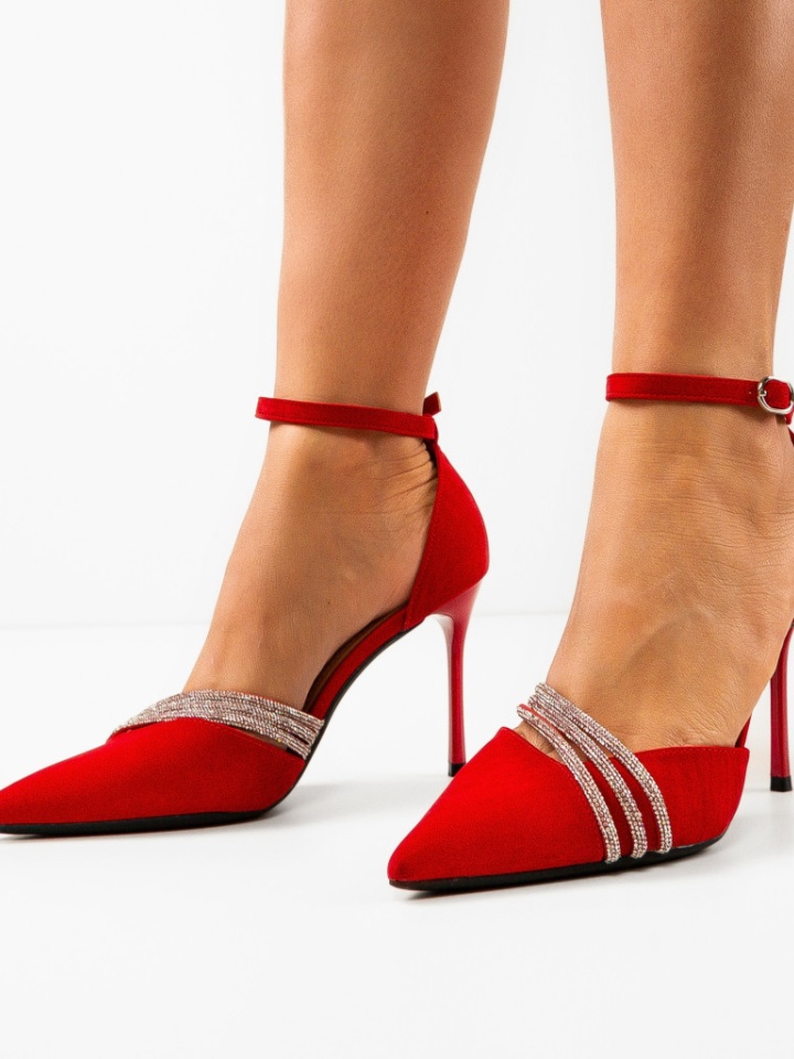 Scarpe da donna Rosse Jagger - Img 4