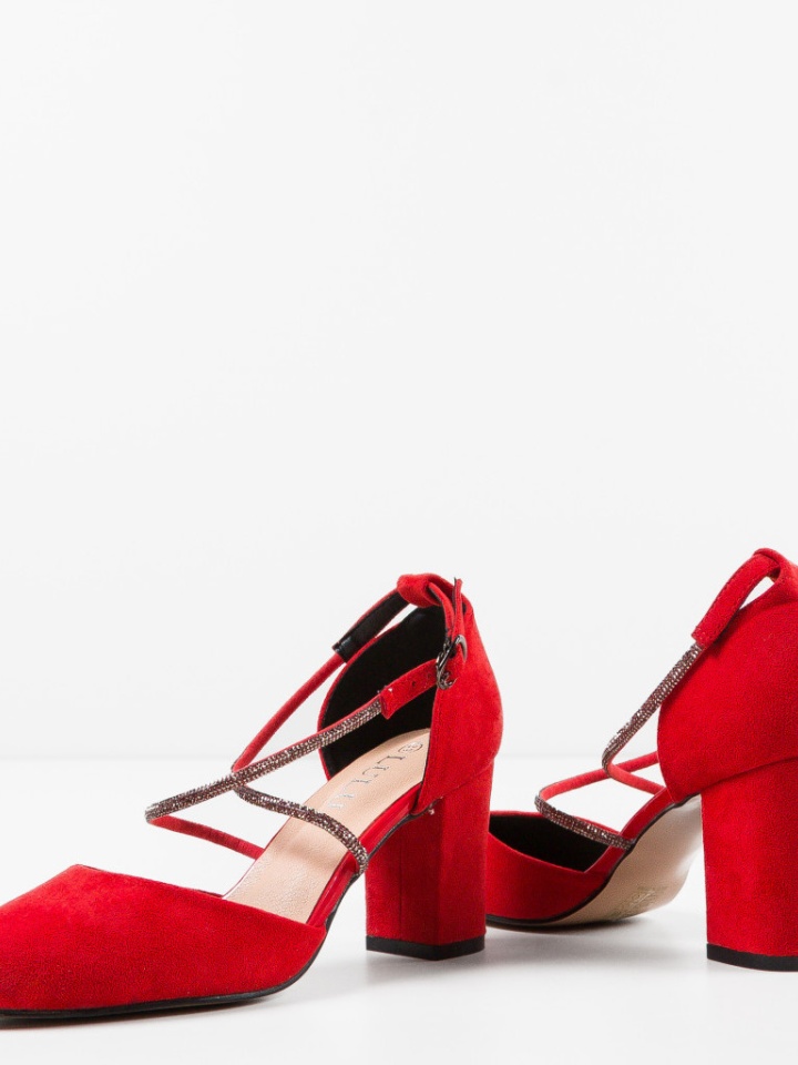 Scarpe da donna Rosse Jonak - Img 3