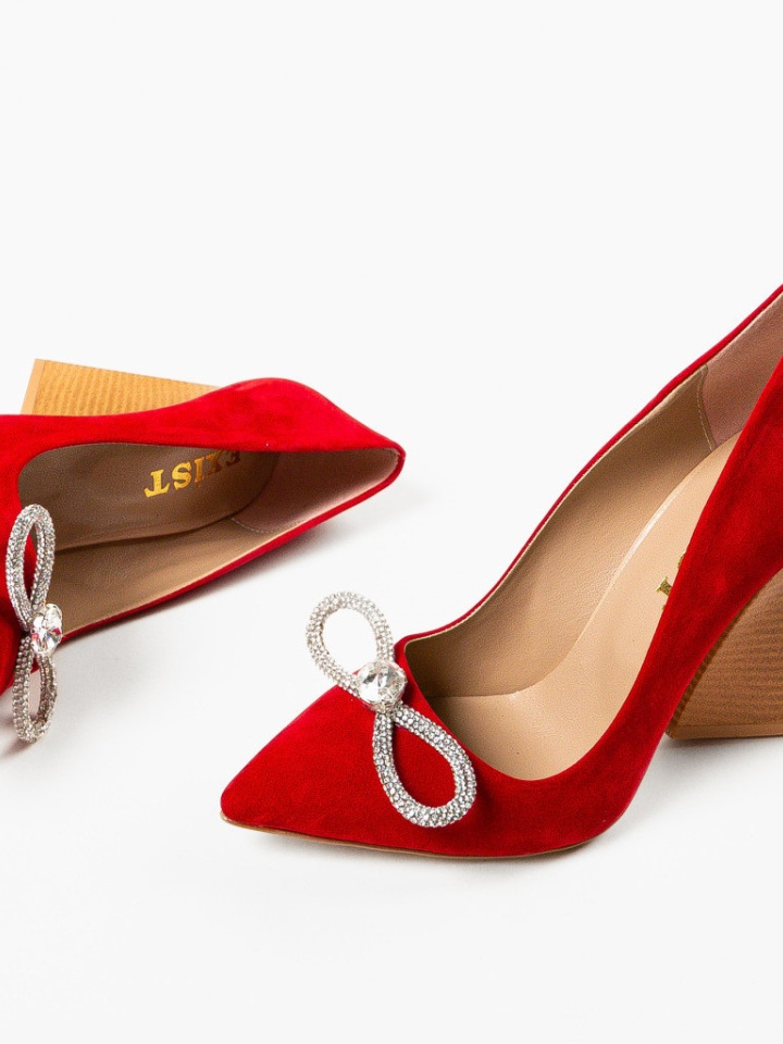 Scarpe da donna Rosse Poplanaj - Img 8