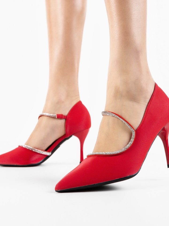 Scarpe da donna Rosse Refe - Img 3