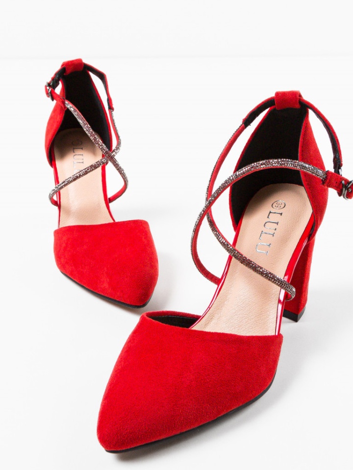 Scarpe da donna Rosse Saekya - Img 13