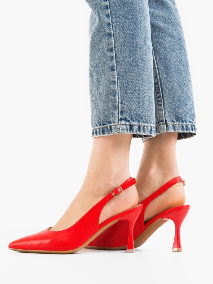 Scarpe da donna Rosse Sanders - Img 2