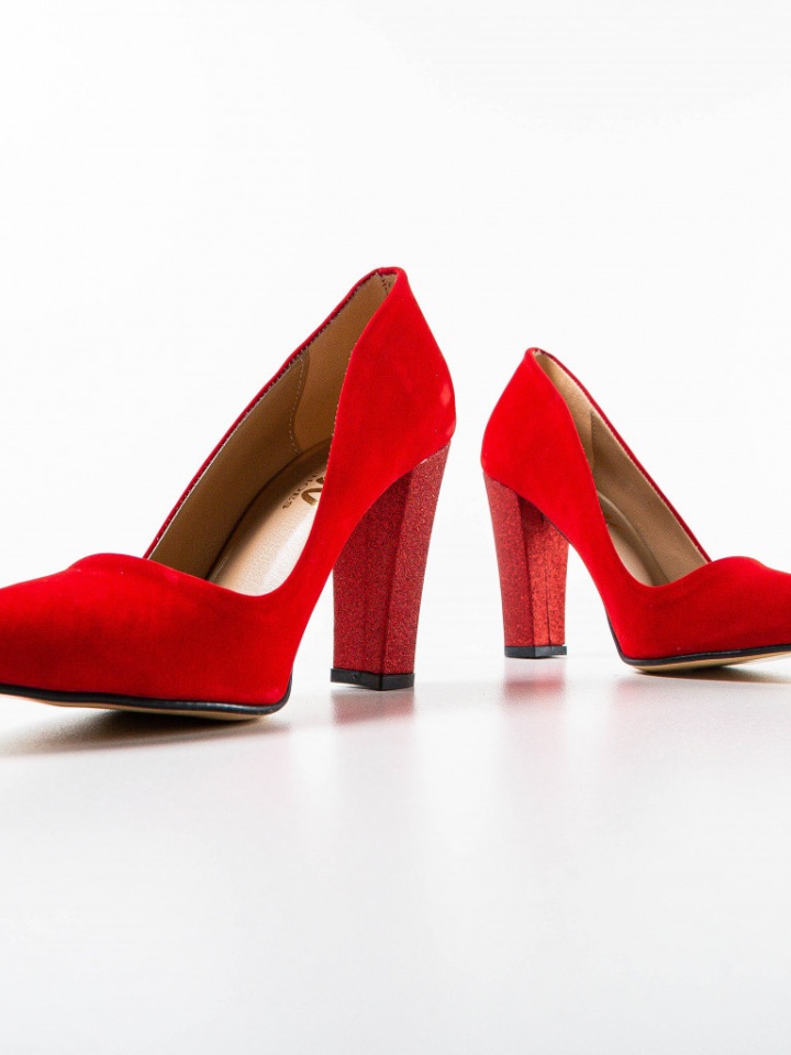 Scarpe da donna Rosse Santer - Img 7