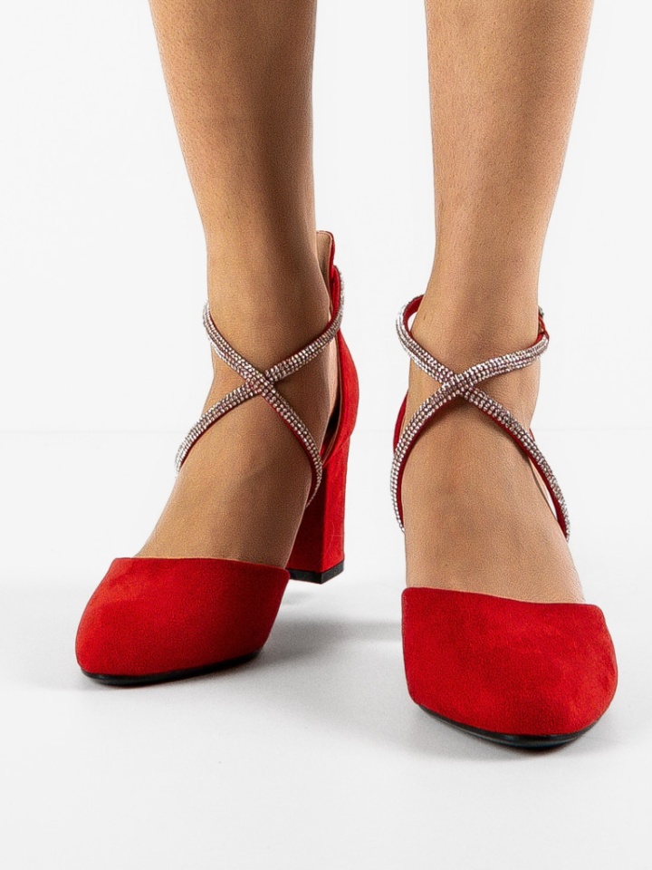Scarpe da donna Rosse Santos - Img 1