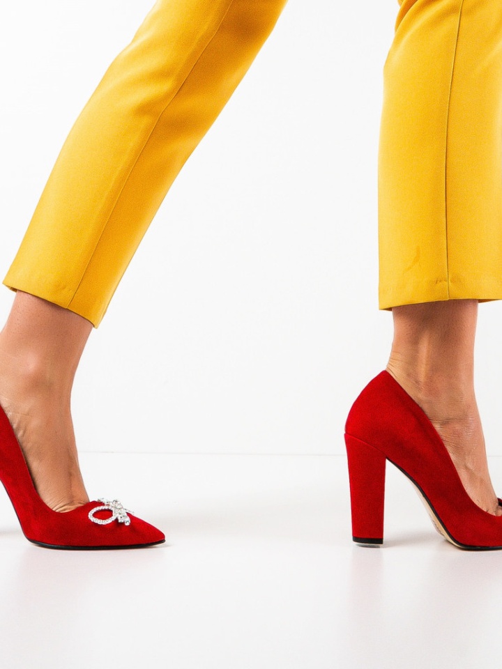 Scarpe da donna Rosse Saxon - Img 9