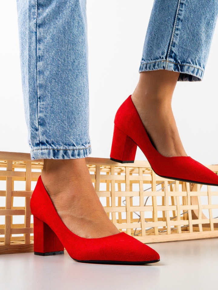 Scarpe da donna Rosse Simran - Img 4