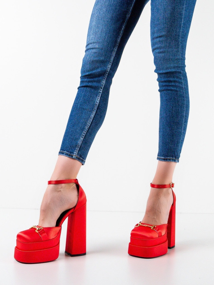 Scarpe da donna Rosse Versoma 2 - Img 1