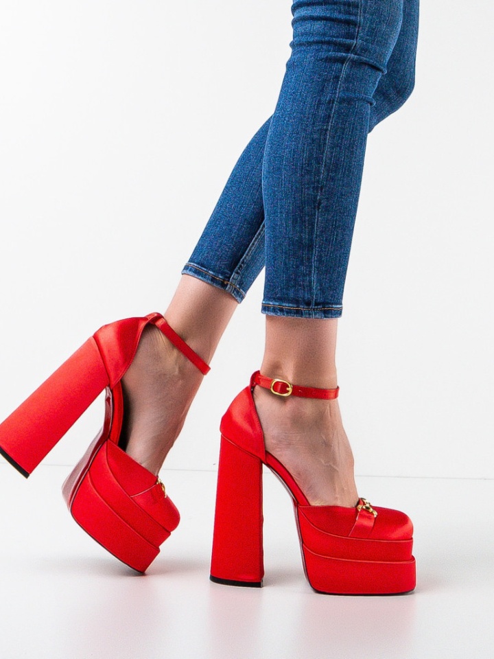 Scarpe da donna Rosse Versoma 2 - Img 11
