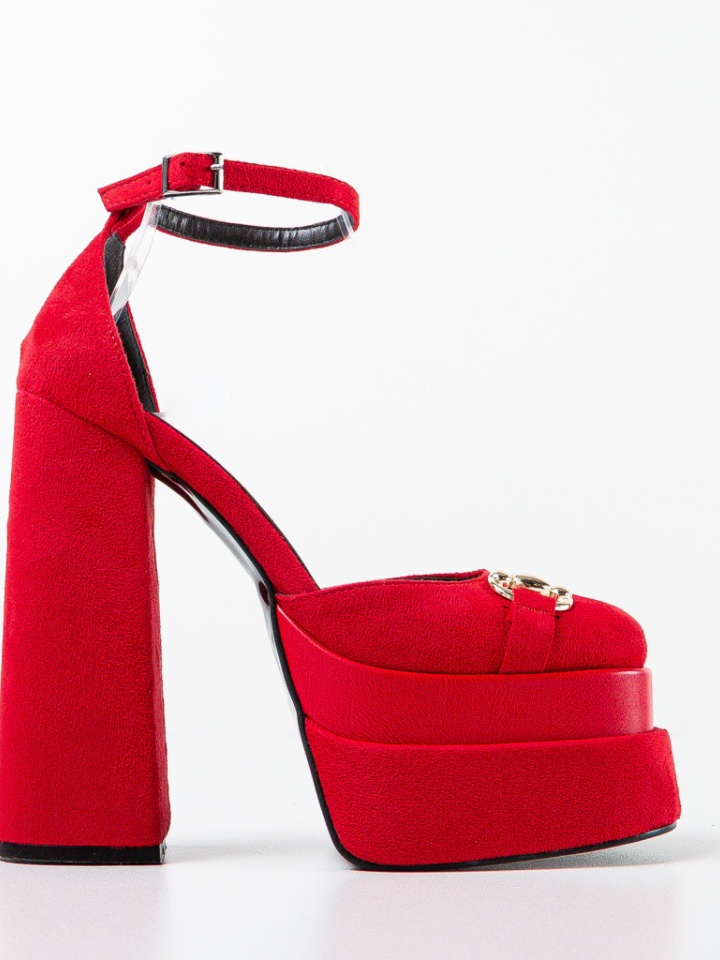 Scarpe da donna Rosse Versoma - Img 7