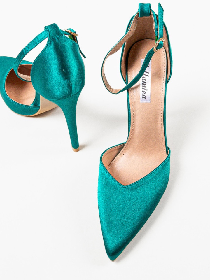 Scarpe da donna Verde Lekan - Img 13