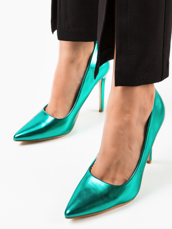 Scarpe da donna Verde Plazyn - Img 1