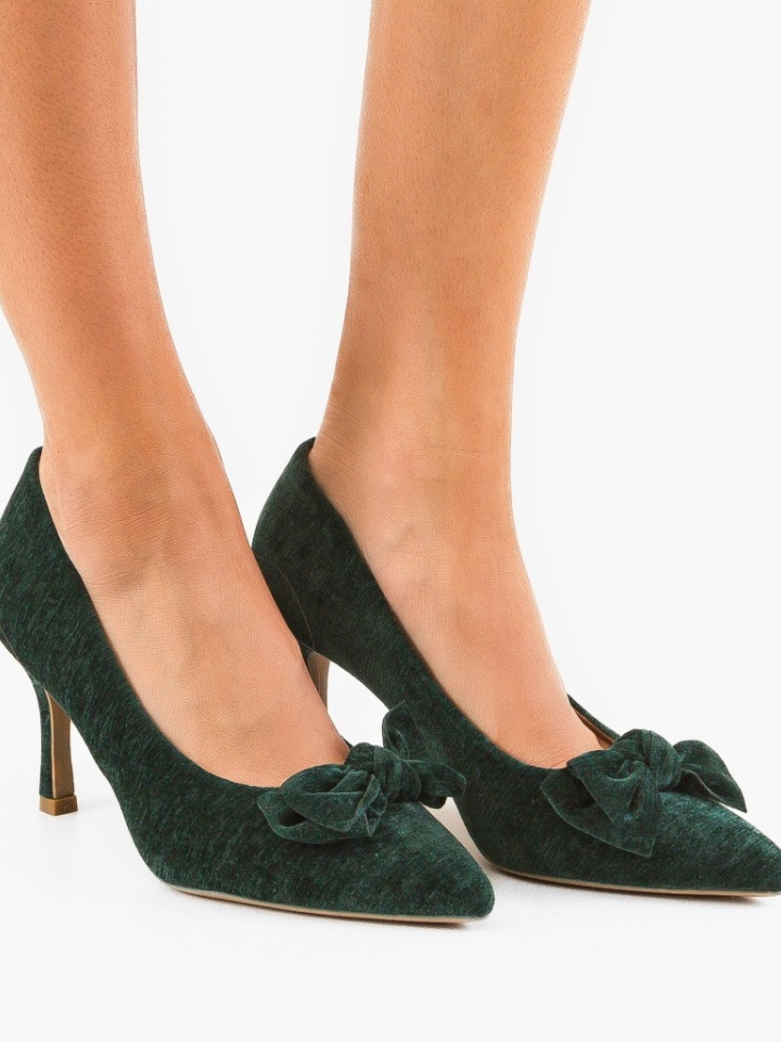 Scarpe da donna Verde Vynel - Img 3