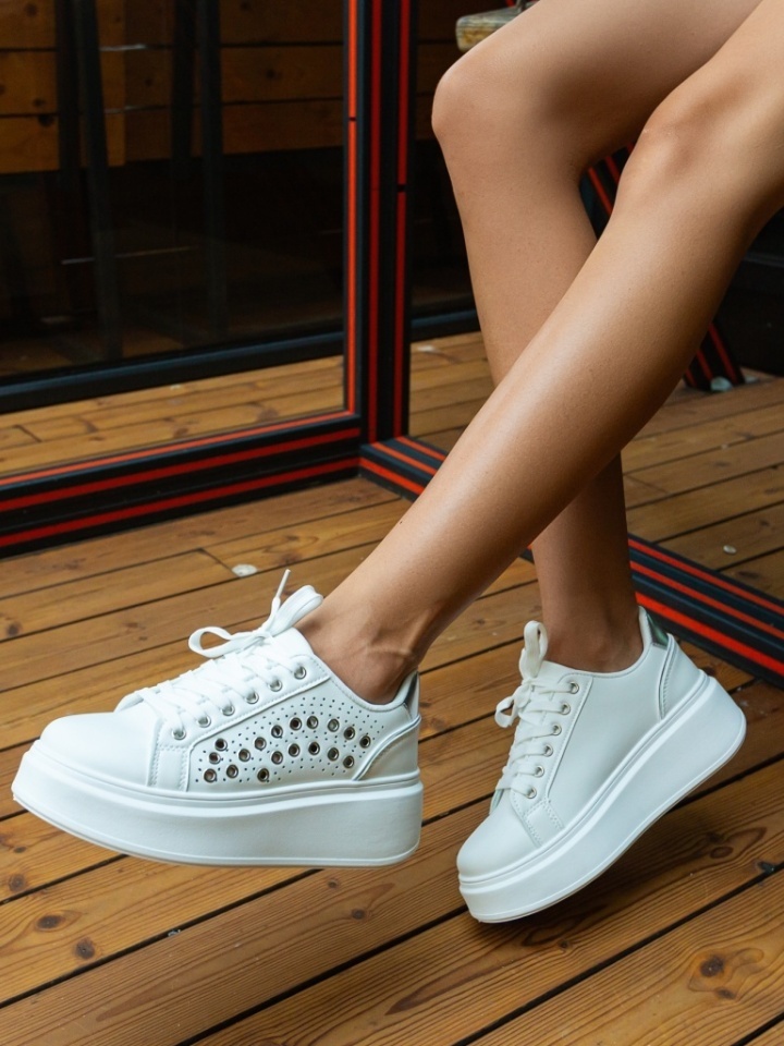 Scarpe sportive Argento Ania - Img 4