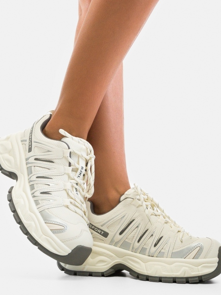 Scarpe sportive Beige Lackje - Img 2