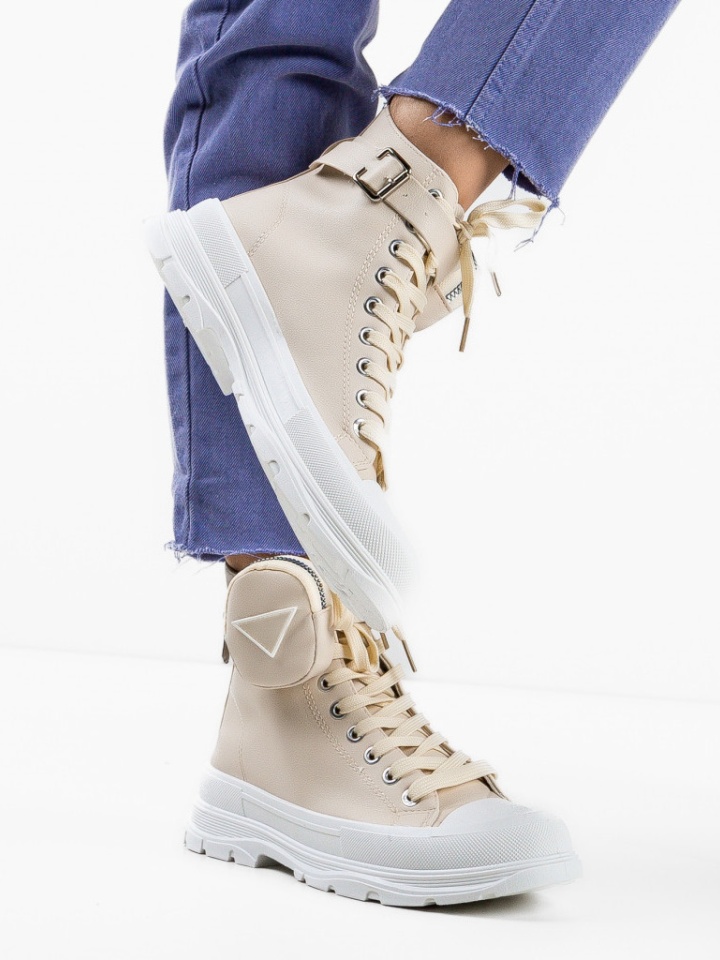 Scarpe sportive Beige Lara - Img 9