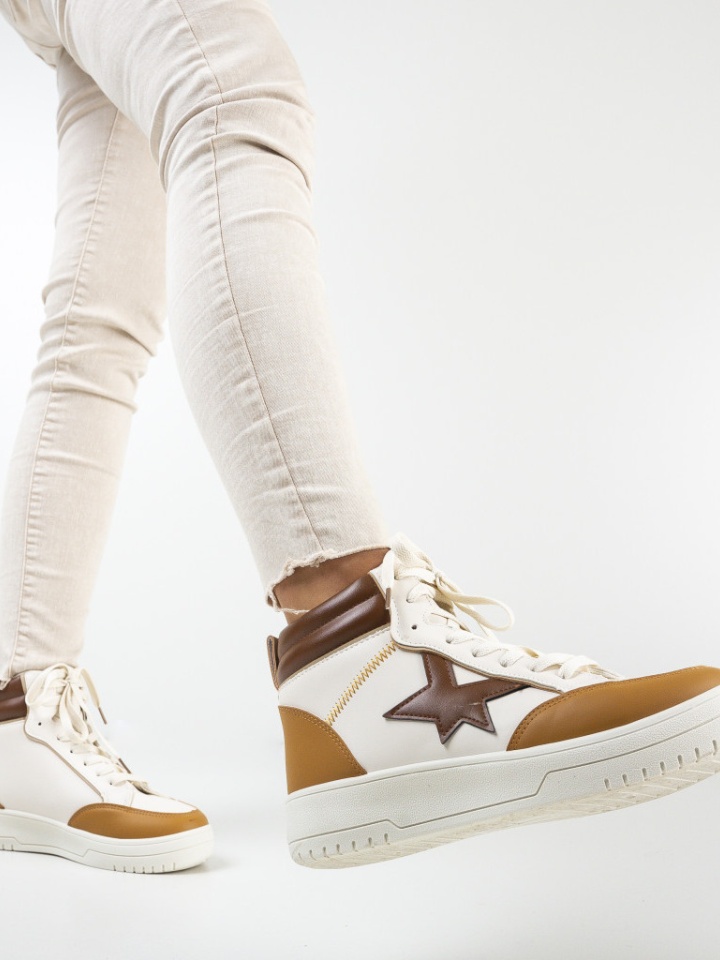 Scarpe sportive Beige Rafe - Img 2
