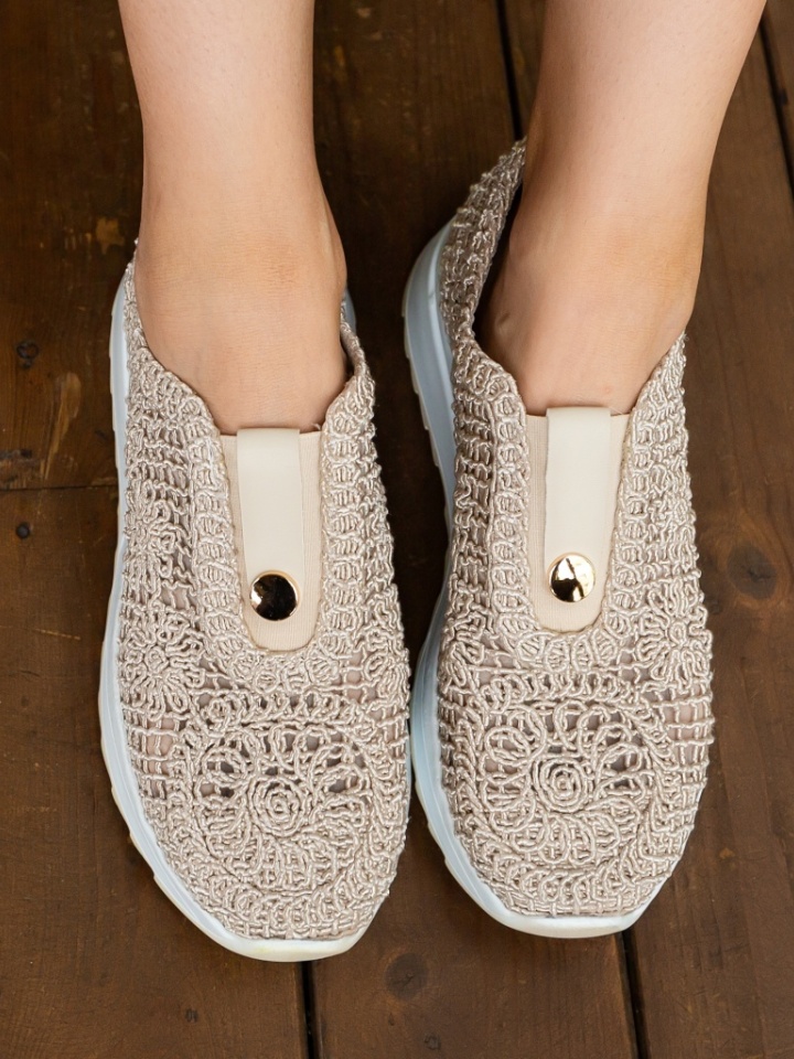 Scarpe sportive Beige Selima - Img 5