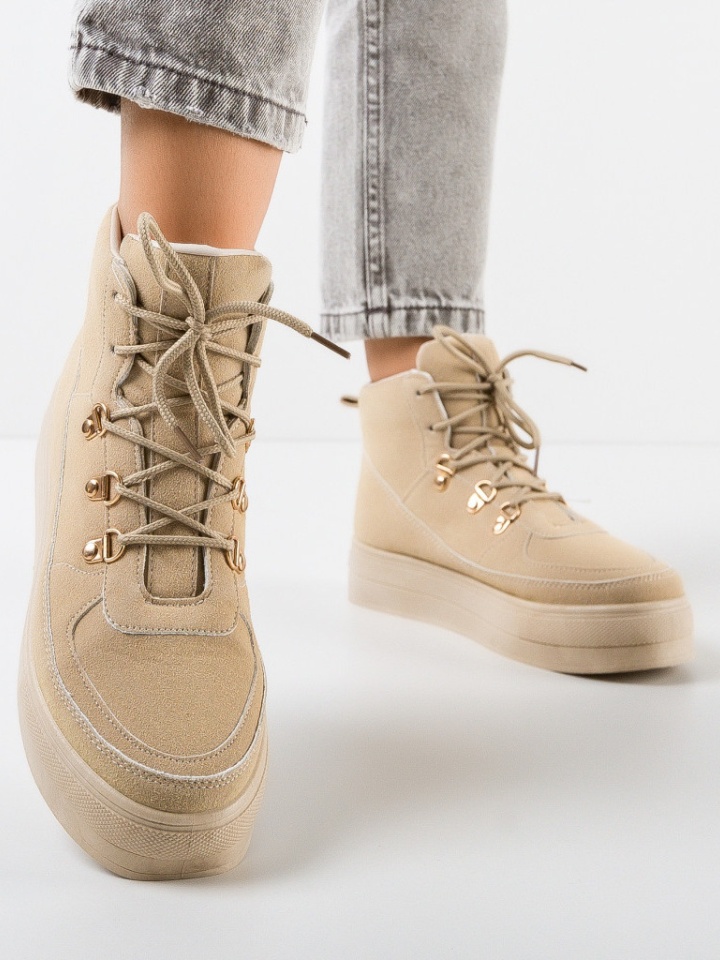 Scarpe sportive Beige Tara - Img 11