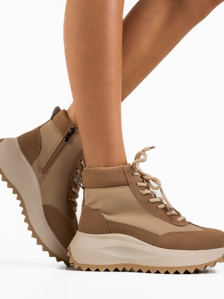 Scarpe sportive Beige Tefa - Img 1