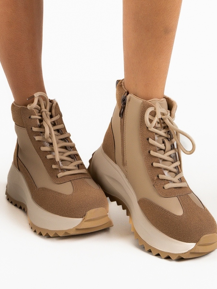 Scarpe sportive Beige Tefa - Img 3