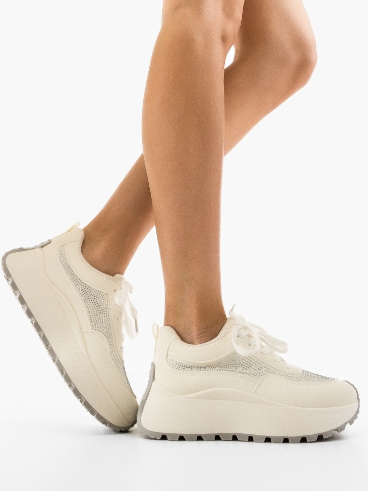 Scarpe sportive Bianche Comy - Img 1