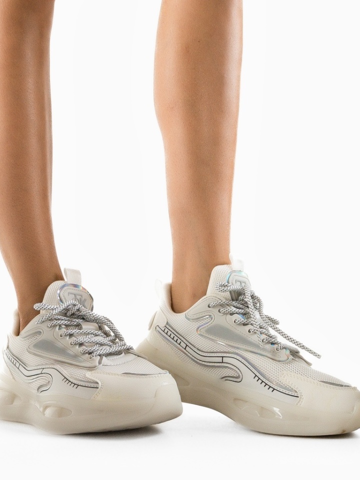 Scarpe sportive Bianche Poqaz - Img 2