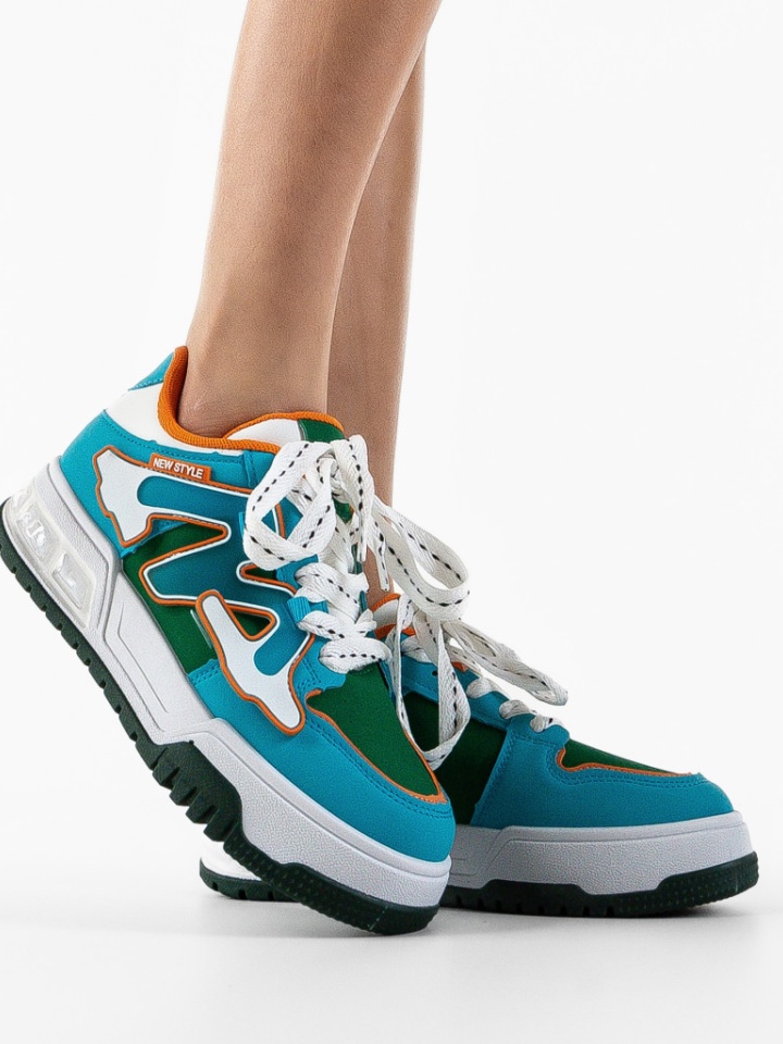 Scarpe sportive Blu Niustile - Img 2
