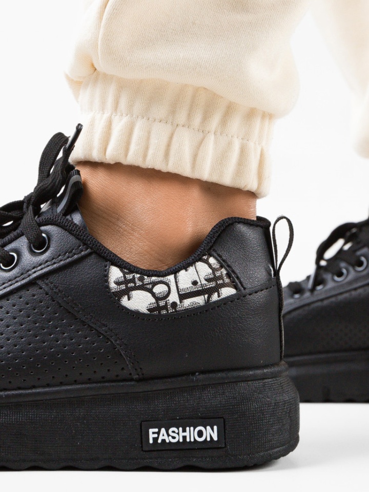 Scarpe sportive Nere Abraham - Img 5