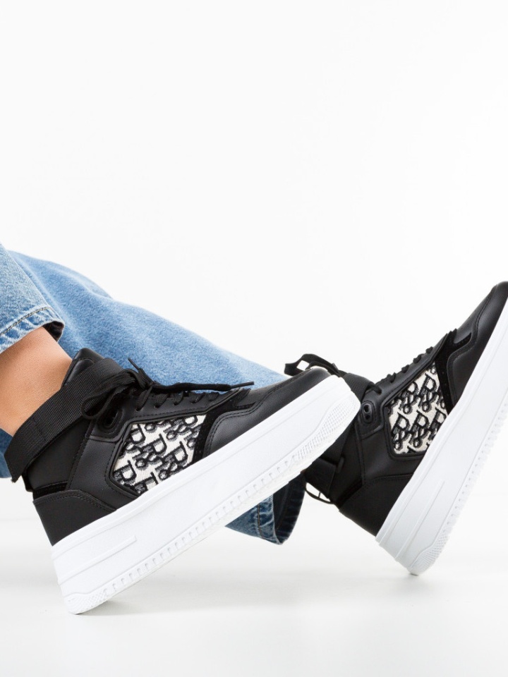 Scarpe sportive Nere Boyer - Img 2