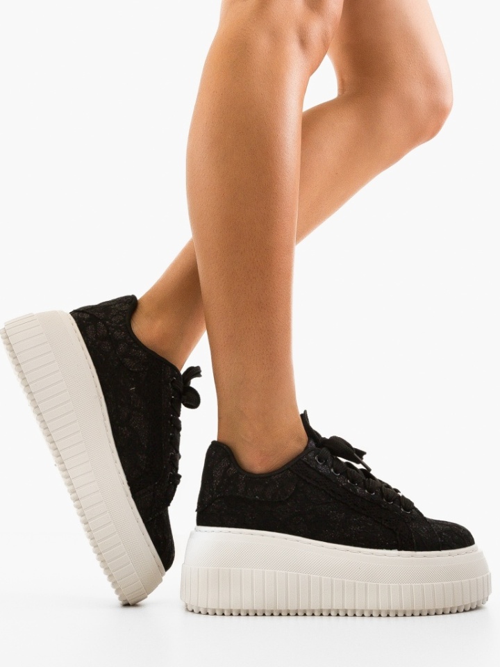 Scarpe sportive Nere Brittn - Img 2