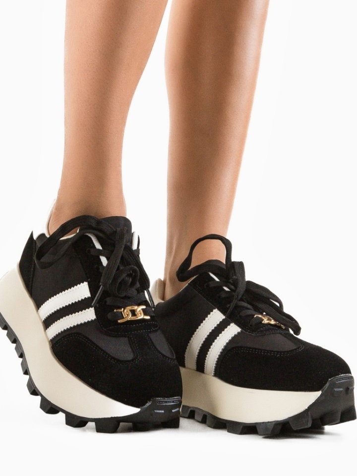 Scarpe sportive Nere Careof - Img 2