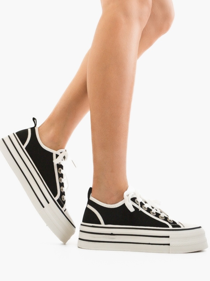 Scarpe sportive Nere Elinoro - Img 3