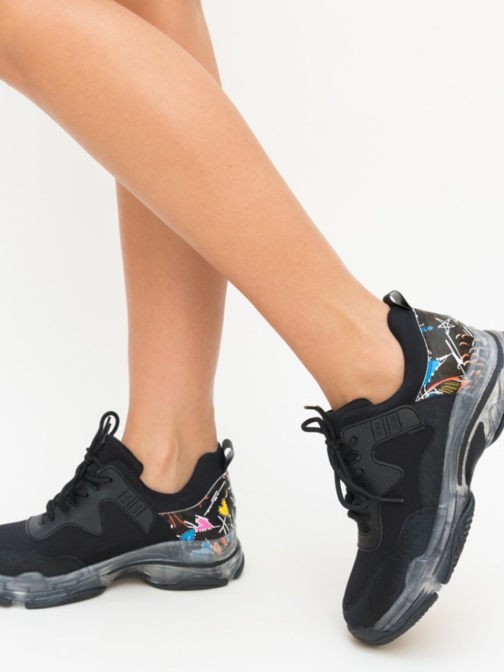 Scarpe sportive Nere Fernand - Img 3