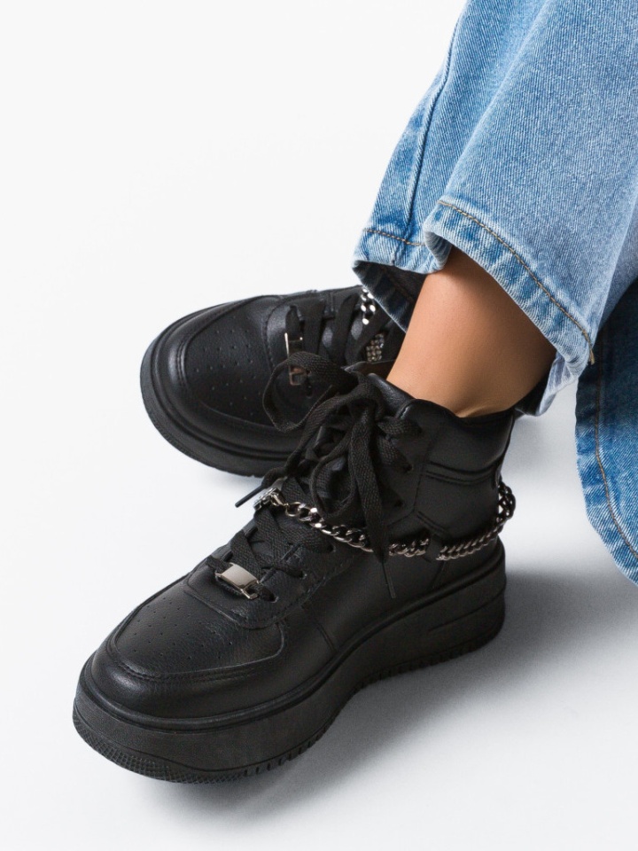 Scarpe sportive Nere Lewys - Img 3