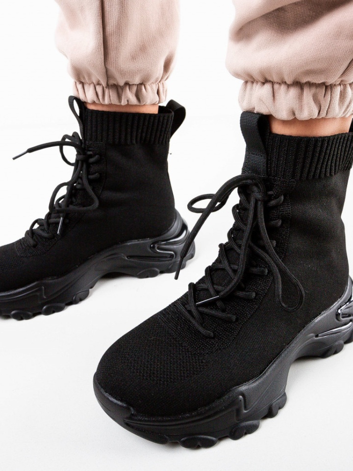 Scarpe sportive Nere Mendra - Img 10
