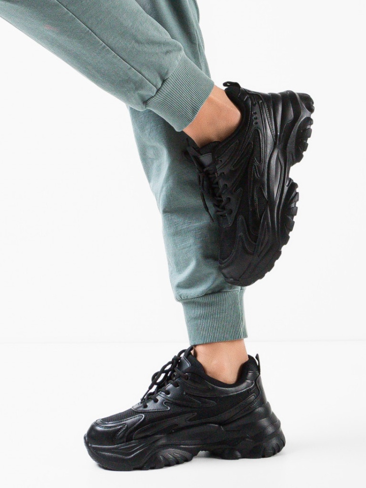 Scarpe sportive Nere Mike - Img 4