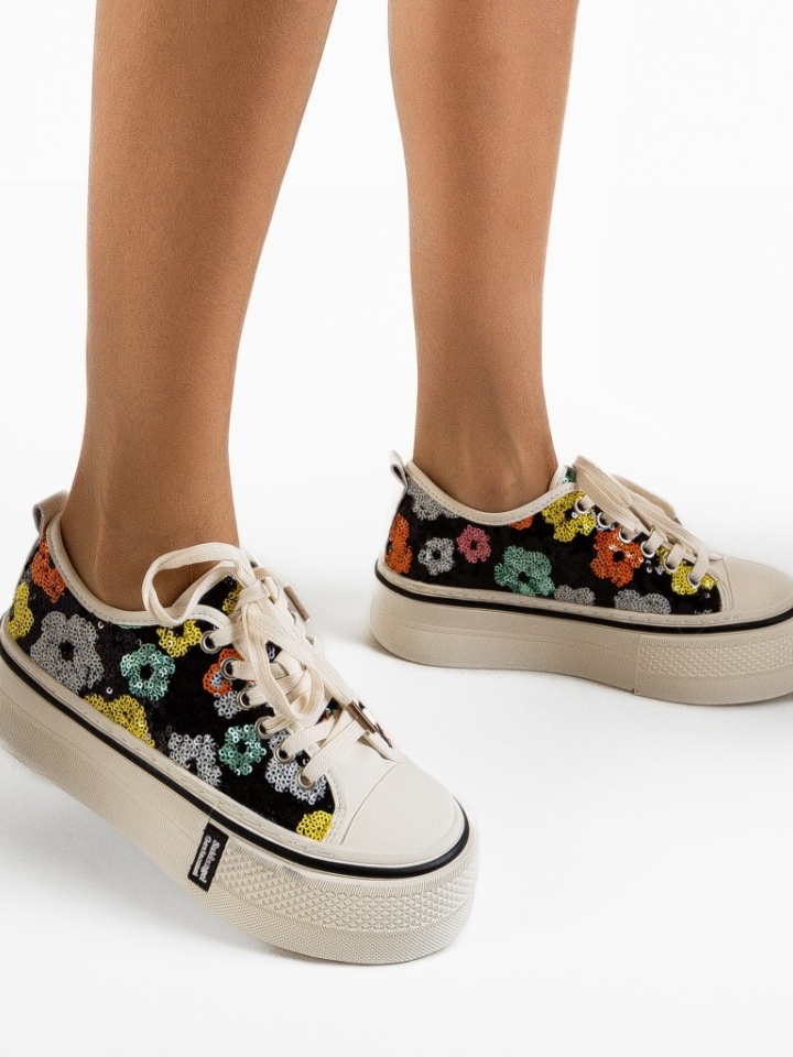 Scarpe sportive Nere Paieta - Img 3