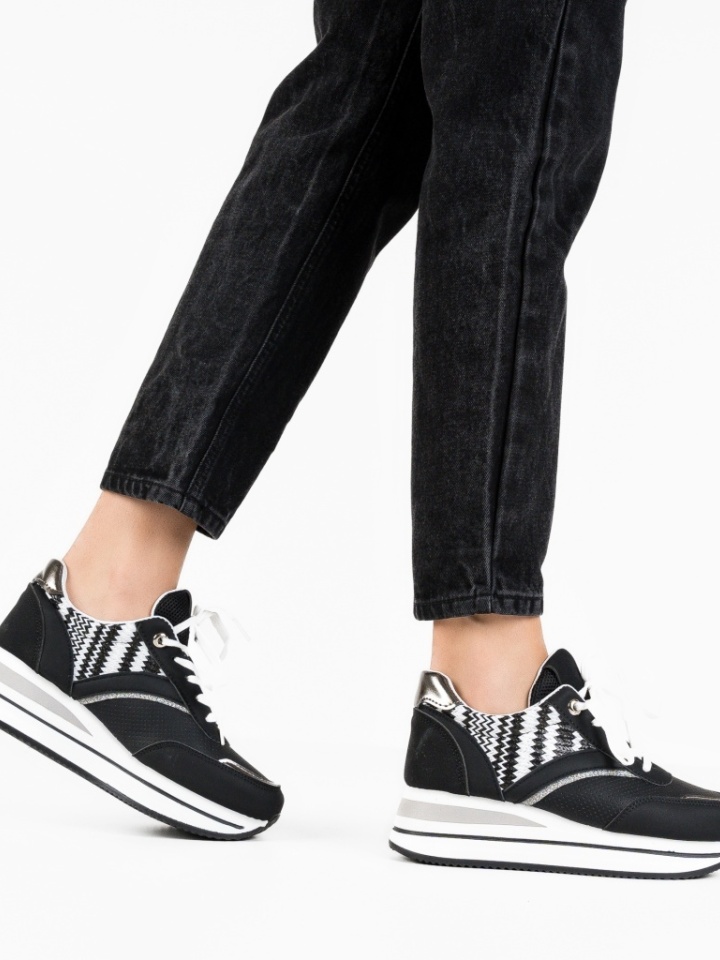 Scarpe sportive Nere Peet - Img 3