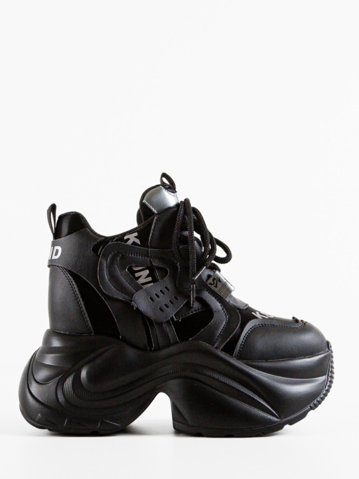 Scarpe sportive Nere Stacee - Img 5