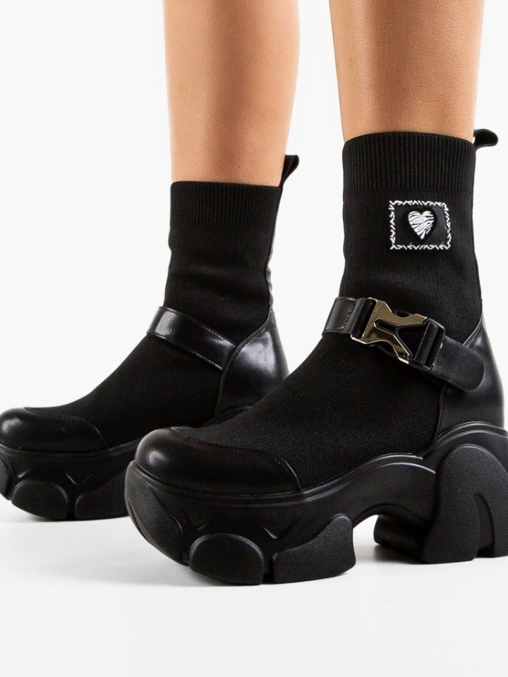Scarpe sportive Nere Tradale - Img 4