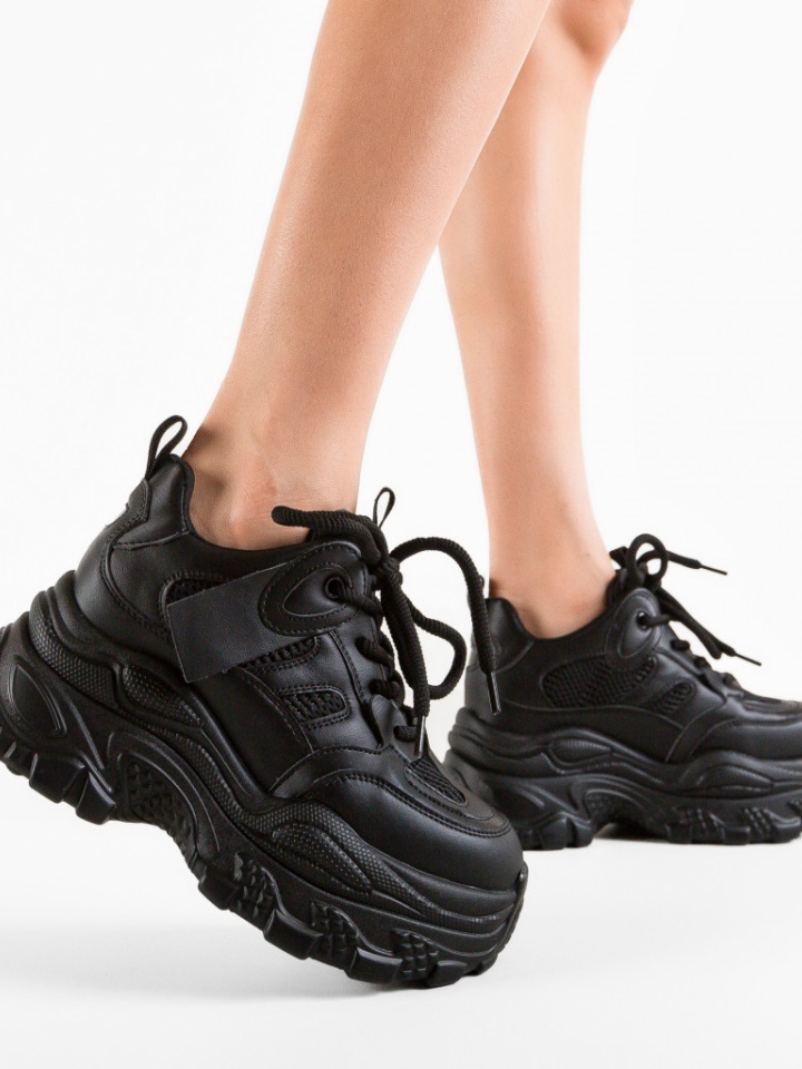 Scarpe sportive Nere Yemyem - Img 2